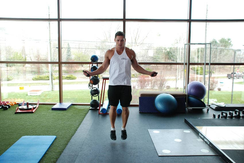 Rope Jumping position 2