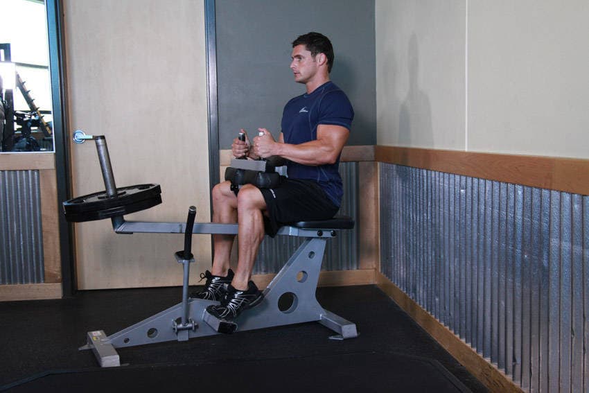 Seated Calf Raise position 2