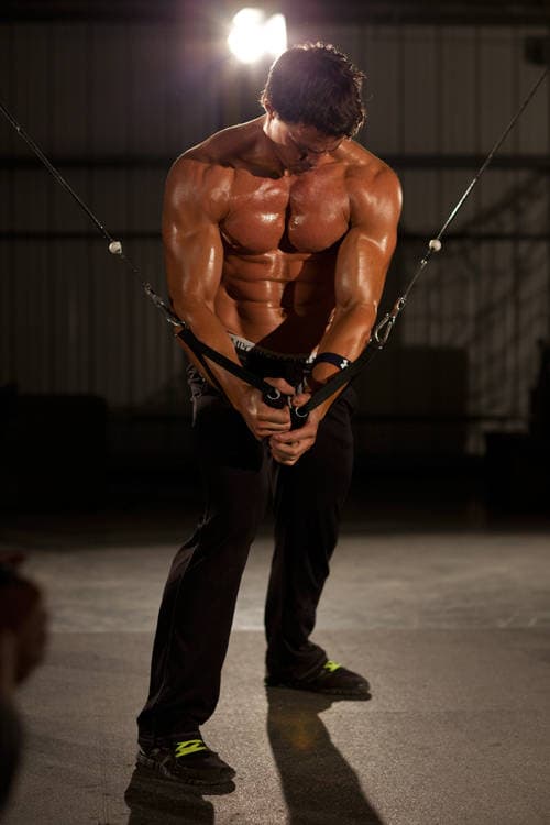 Single-Arm Cable Crossover - ending position