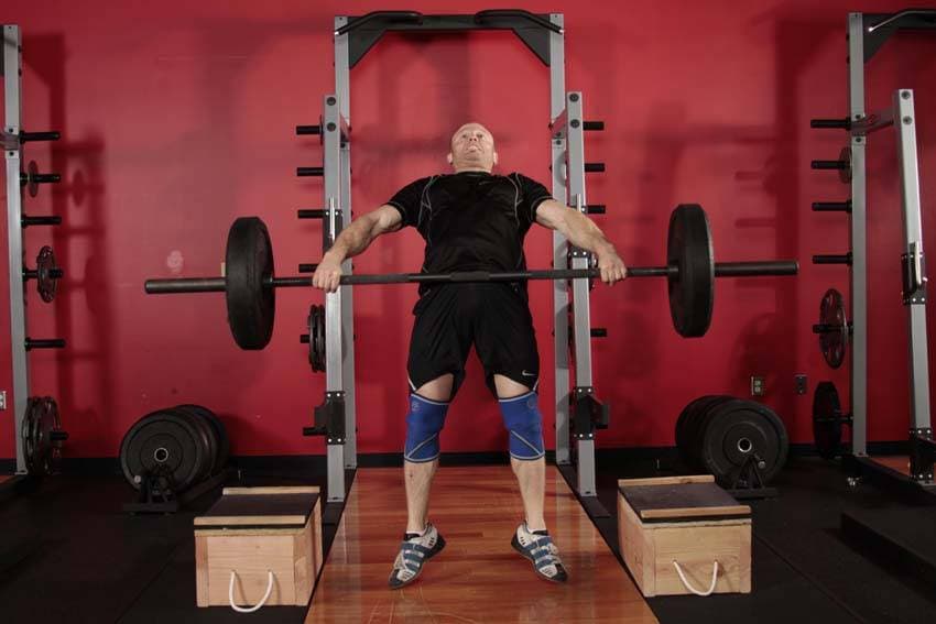 Snatch from Blocks position 2