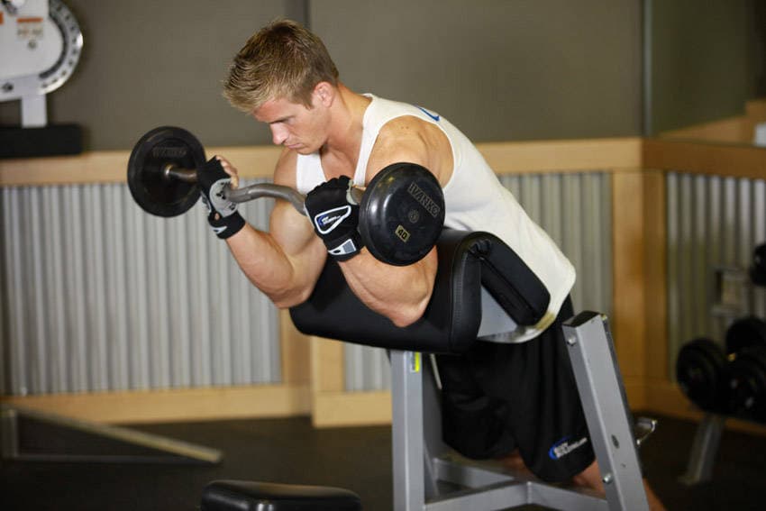 Spider Curl - ending position