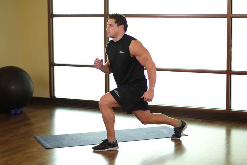 Split Squats position 2