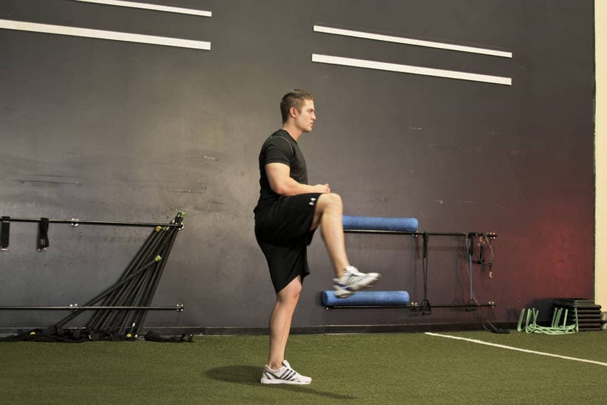 Standing Hip Circles position 2