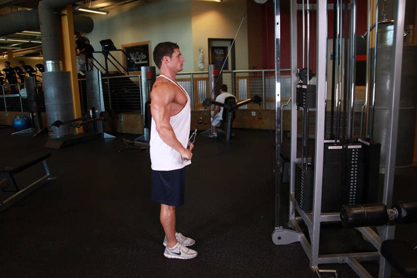 Straight-Arm Pulldown position 2
