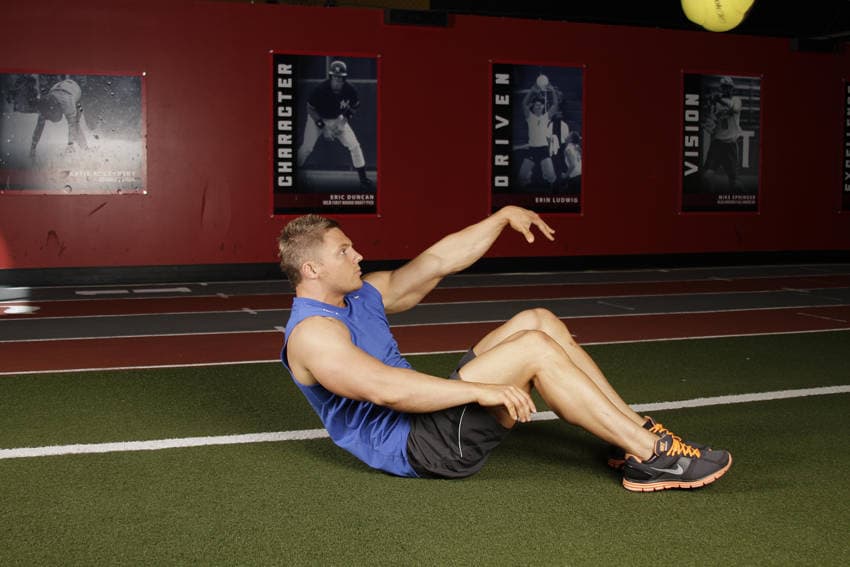 Supine One-Arm Overhead Throw position 2